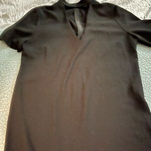 Zara Woman Size Large Black Dress